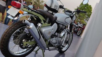 Royal Enfield Trials 500 India Launch Right Rear Q