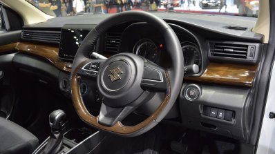 Accessorised Suzuki Ertiga Interior Dashboard At B