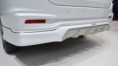 Accessorised Suzuki Ertiga Rear Under Spoiler Side