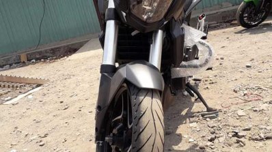 Bajaj Dominar 400 Matte Black Front