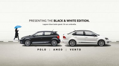 Vw Polo Vw Ameo And Vw Vento Black White Edition