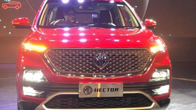 Mg Hector Front Live Image