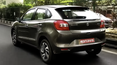 Maruti Baleno Smart Hybrid Spy Shot