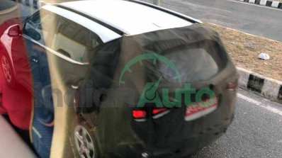2019 Kia Sp2i Spy Image Rear Three Quarters