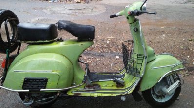 bajaj chetak scooter green