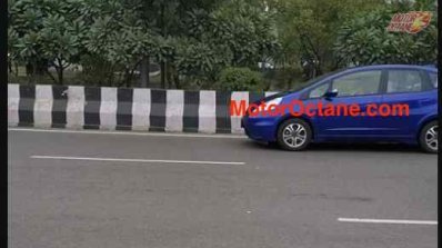 Honda Jazz Ev Honda Fit Ev Profile Spy Shot