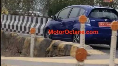 Honda Jazz Ev Honda Fit Ev Rear Three Quarters Spy