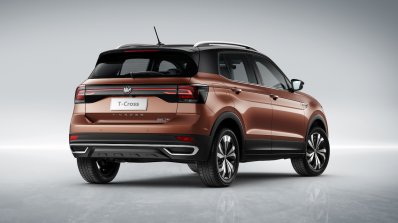 Latam Spec Vw T Cross Rear Three Quarters