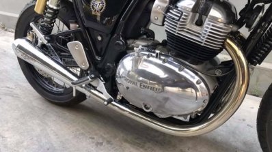 Royal Enfield Continental Gt 650 Modified Exhaust