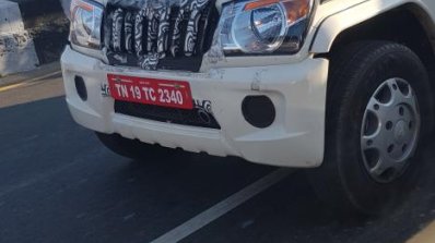 2019 Mahindra Bolero Facelift Front Three Quarters