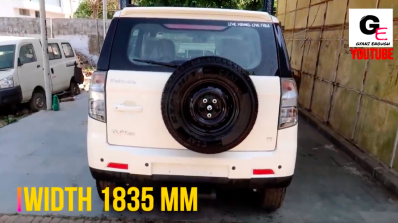 2019 Mahindra Tuv 300 Facelift Rear