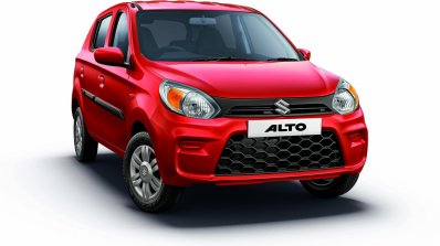 2019 Maruti Alto Facelift Front Three Quarters