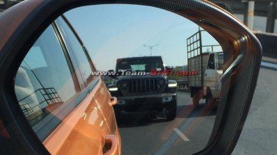 Jeep Wrangler Sahara Spy Image Front 2