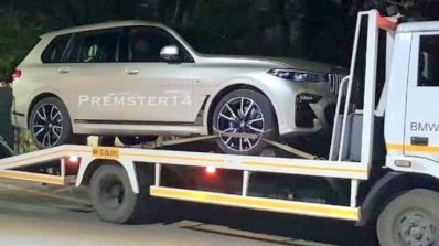 2019 Bmw X7 Petrol Spied India Pune Launch Price 1