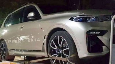 2019 Bmw X7 Petrol Spied India Pune Launch Price 3
