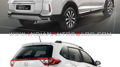 2019 Honda Br V Vs 2016 Honda Br V Rear Three Quar
