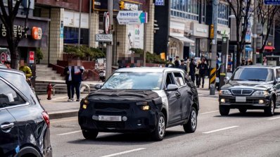 Kia Sp2i Front Three Quarters Dynamic Spy Shot