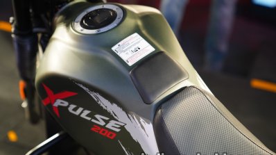 Hero Xpulse 200 Launched In India Fuel Tank Top