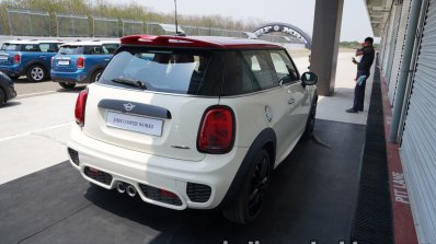 New Mini John Cooper Works Hatch Rear Three Quarte