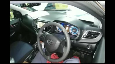 Toyota Glanza Interior Spy Photo