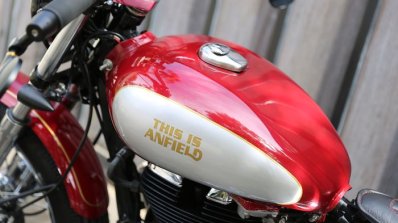 Modified Royal Enfield Classic 500 Bobber Fuel Tan