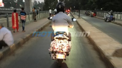 Bajaj Urbanite Scooter Spied Rear 2