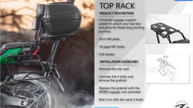 Bajaj Dominar 400 Touring Kit Autologue Design 2