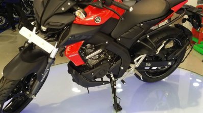 Yamaha Mt 15 Red Left Front Quarter