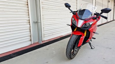 2019 Tvs Apache Rr310 Track Review Left Front Quar