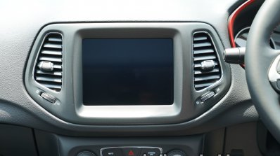 Jeep Compass Trailhawk Infotainment System Display