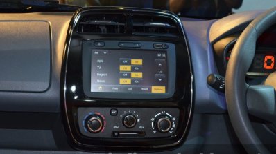 Renault Kwid Center Console India Unveiling