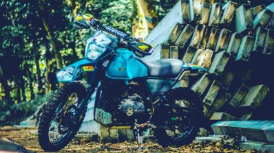 Modified Re Himalayan By Team Mrce Left Side