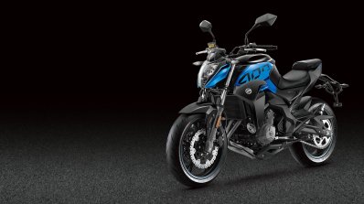 Cfmoto 400nk Blue Left Front Quarter