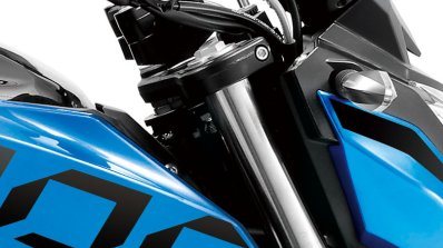 Cfmoto 400nk White Front Suspension