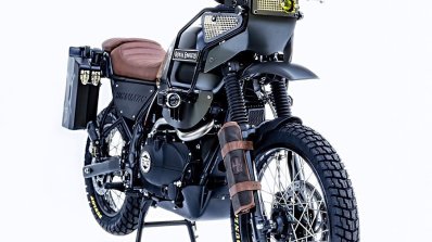 Modified Royal Enfield Himalayan Right Front Quart
