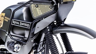 Modified Royal Enfield Himalayan Right Front Quart