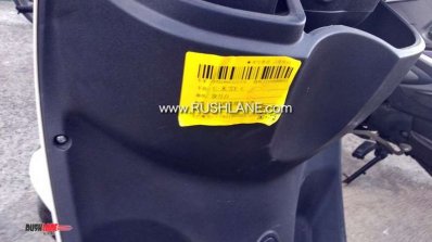 Yadea Electric Scooter Testing Sticker