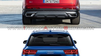 2019 Audi Q7 Vs 2015 Audi Q7 Rear