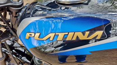 Bajaj platina online sticker