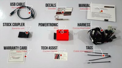 Royal Enfield 650 Powertronic Ecu Box Contents