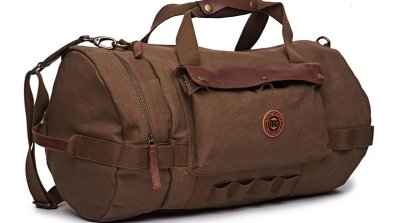 Royal Enfield Flying Flea Duffle Bag Khakhi Brown