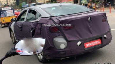 2019 Hyundai Elantra Facelift Rear Three Quarters