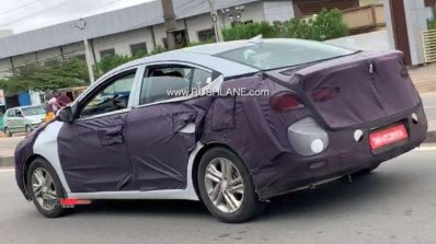 2019 Hyundai Elantra Facelift Three Quarters Left