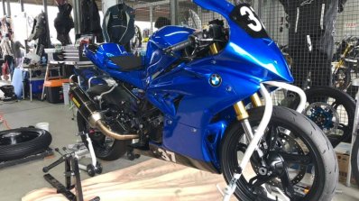 Fully Faired Bmw G 310 R At G310 Trophy Blue Front