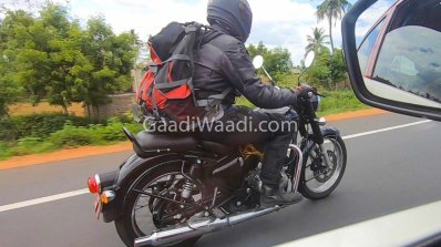 2020 Royal Enfield Classic Spied Right Rear Quarte