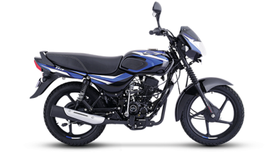 Bajaj Ct 110 Blue Side Profile