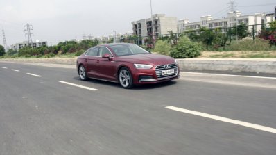 Audi A5 Sportback Review Images Front Three Quarte