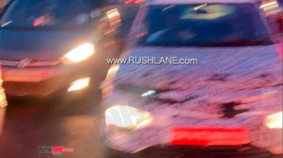 2020 Renault Kwid Facelift Spied C Shaped Tail Lig