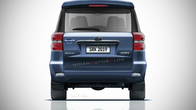 Mahindra Scorpio 2020 Rear