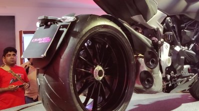 Ducati Diavel 1260 India Launch Rear Tyre And Hugg